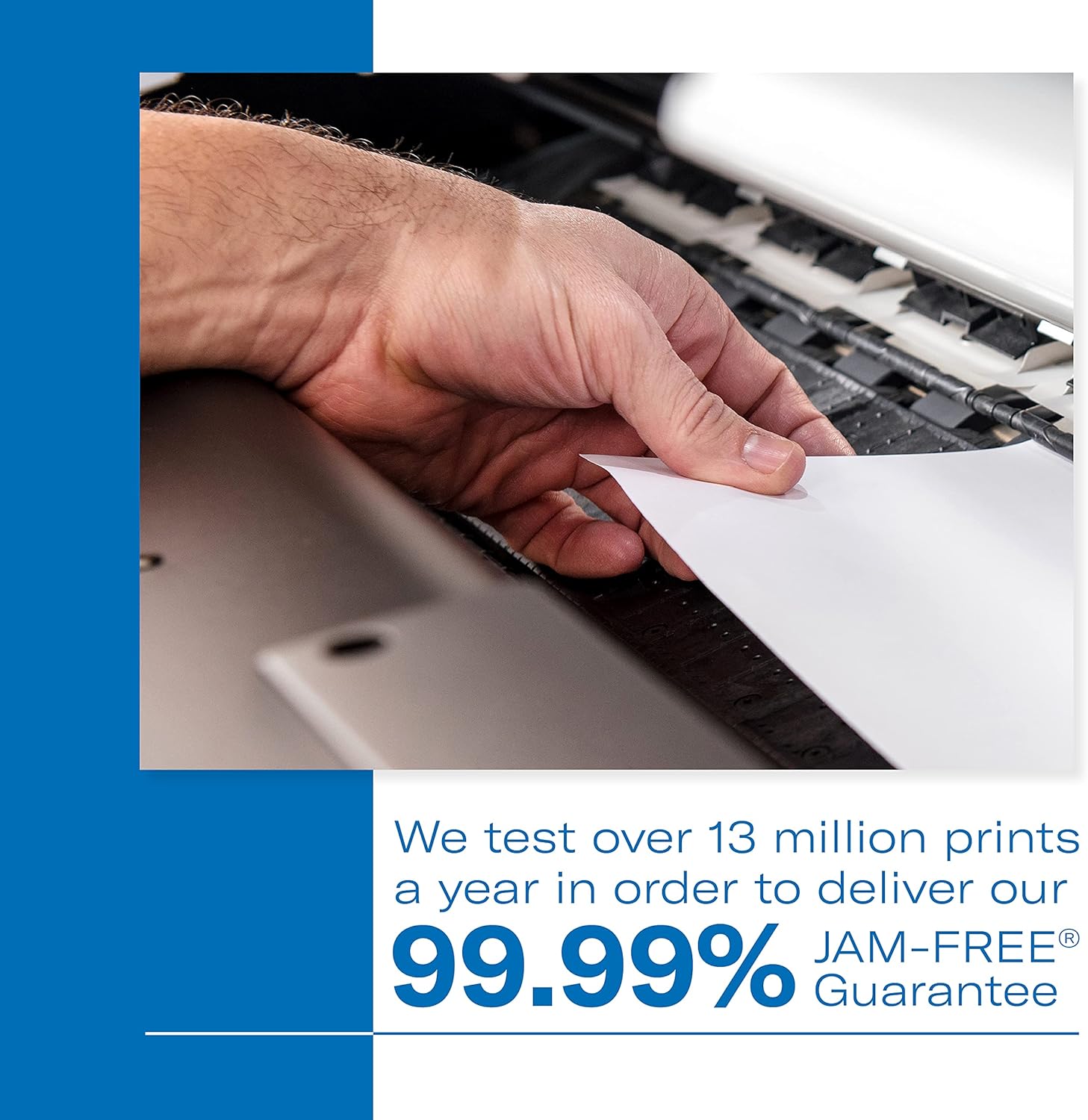 Hammermill Copy Paper 11" x 17" – Ledger, 20 lb, 92 Bright, 5 Ream Case (2,500 Sheets), Ledger/Tabloid Size Printer Paper, Made in USA