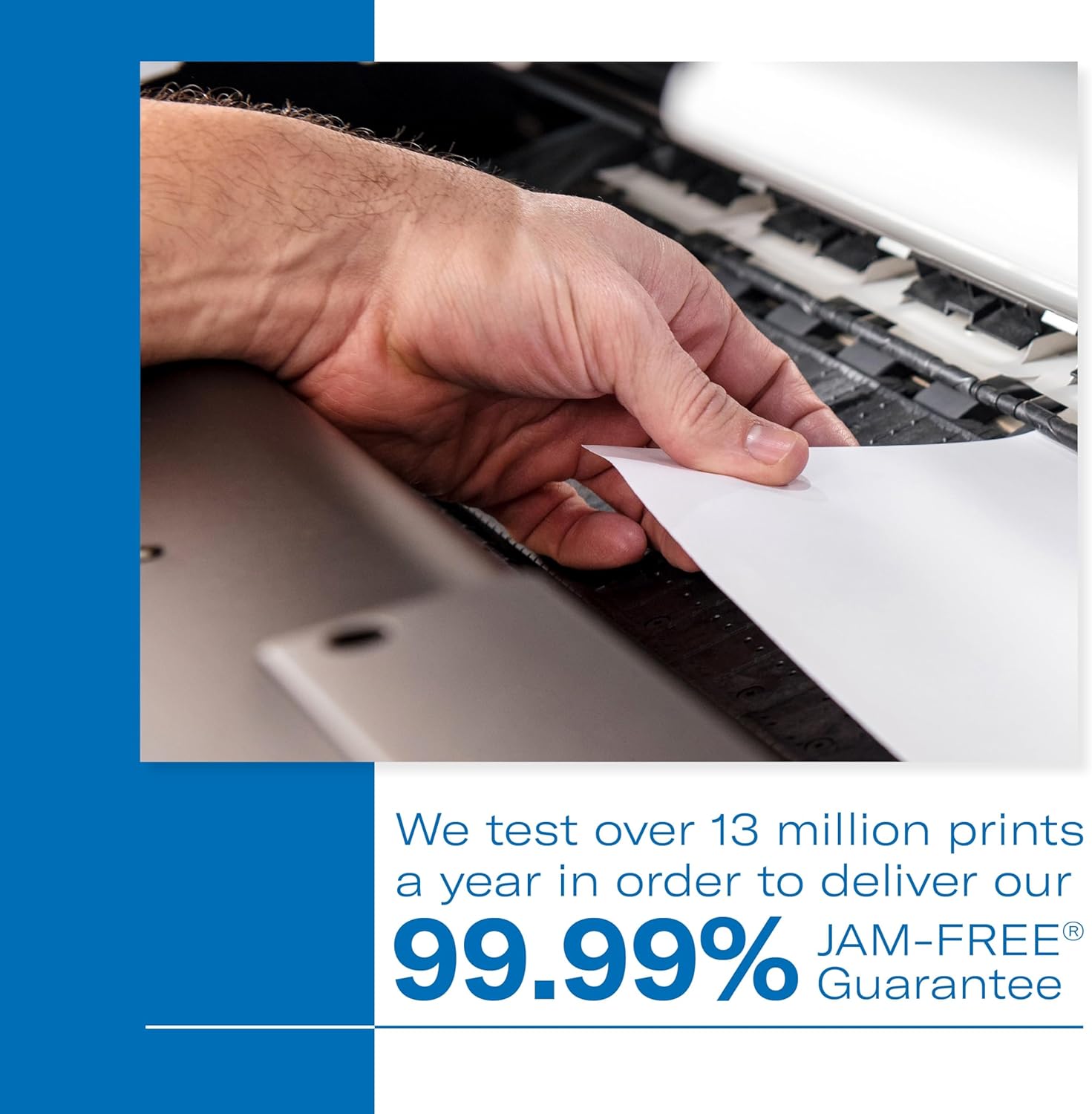 Hammermill 3-Hole Copy Paper – 8.5" x 11", 20 lb, 92 Bright, 10 Ream Case (5,000 Sheets), Pre-Punched Printer Paper, Made in USA