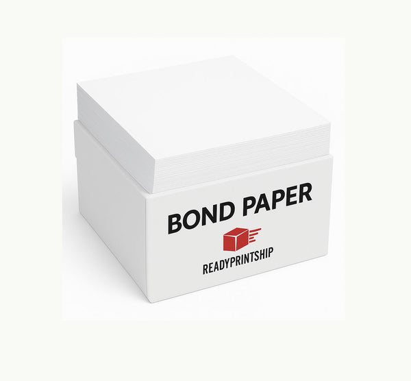 Bond Paper 20lb, 8.5" x 11", 1000 Sheets, White Printer Paper | ReadyPrintShip