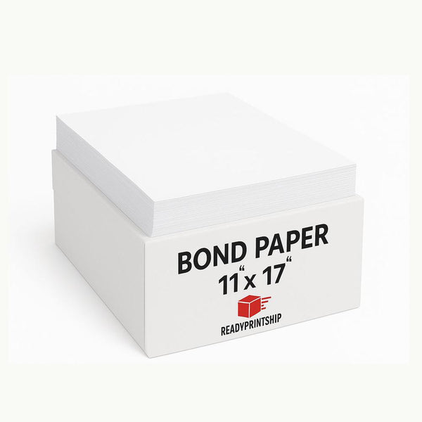 Bond Paper 20lb, 11" x 17", 1000 Sheets, White Printer Paper | ReadyPrintShip