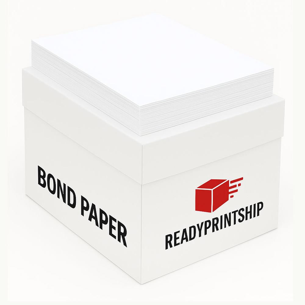 Bond Paper 70lb, 8.5" x 11", 1000 Sheets, White Printer Paper | ReadyPrintShip