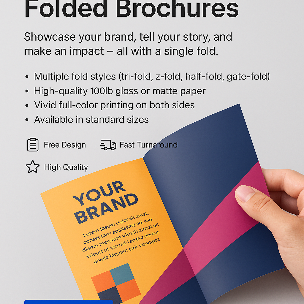 Custom Premium Brochures