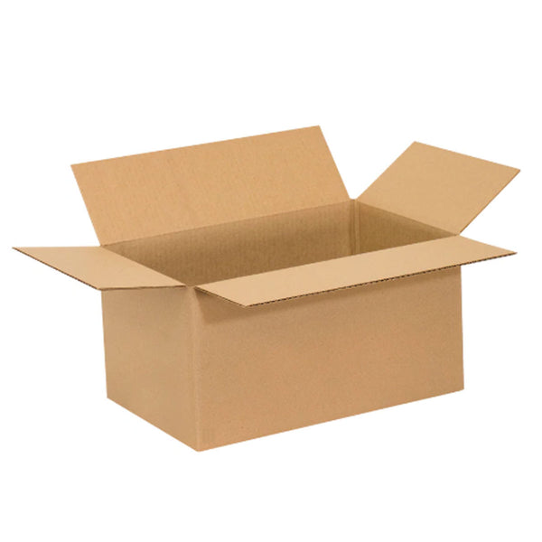 ReadyPrintShip Corrugated Shipping Box - Kraft -12" L x 6" W x 12" - 32ECT - Light Duty - 25 Pack