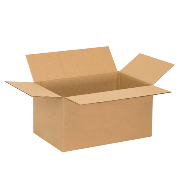 ReadyPrintShip Corrugated Shipping Box - KRAFT - 12" L x 9" W x 14" H - 44ECT - Light Duty - 25 Pack