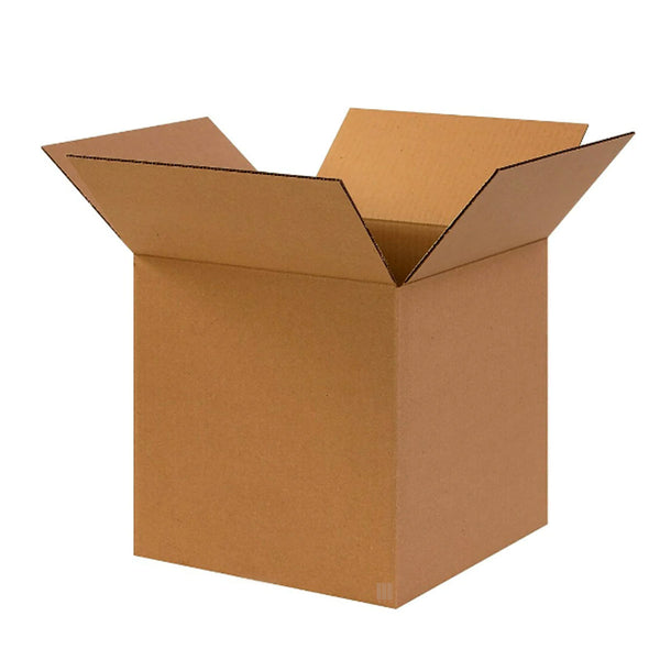 ReadyPrintShip Corrugated Shipping Box - 12" L x 12" W x 13" H - 32ECT - Light Duty - 25 Pack