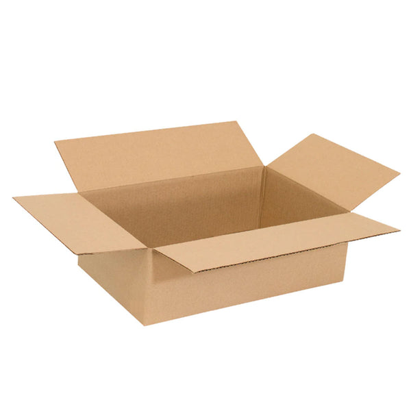 ReadyPrintShip Corrugated Shipping Box - KRAFT - 6" L x 6" W x 2" H - 32ECT - Light Duty  - 25 Pack