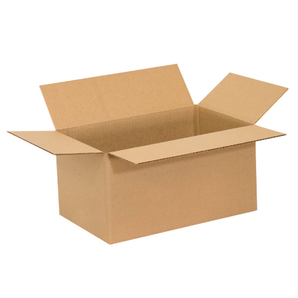 ReadyPrintShip Corrugated Shipping Box - 9" L x 9" W x 5" H - 32ECT - Light Duty  - 25 Pack