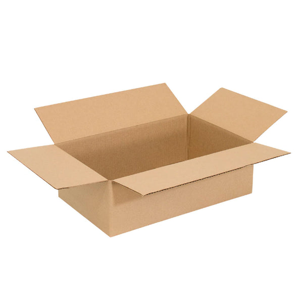 ReadyPrintShip Corrugated Shipping Box - 9" L x 9" W x 9" H - 32ECT - Light Duty  - 25 Pack