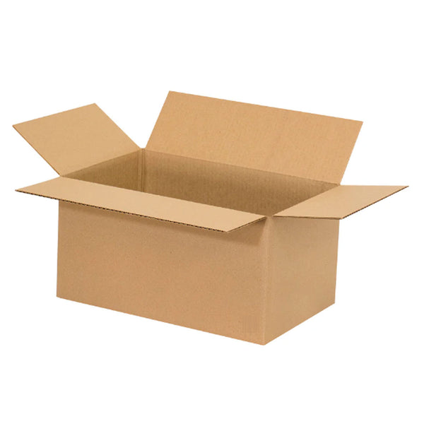 ReadyPrintShip Corrugated Shipping Box - 9.5" L x 7" W x 4" H - 32ECT - Light Duty  - 25 Pack