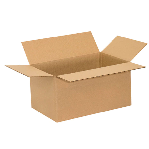 ReadyPrintShip Corrugated Shipping Box - 14" L x 8" W x 6" H - 32ECT - Light Duty - 25 Pack