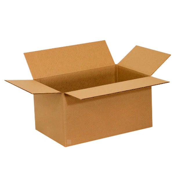 ReadyPrintShip Corrugated Shipping Box - 14" L x 14" W x 6" H - 32ECT - Light Duty - 25 Pack