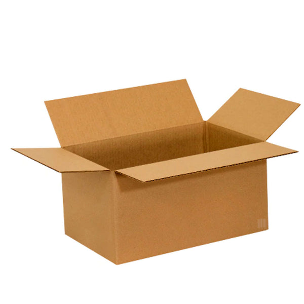 ReadyPrintShip Corrugated Shipping Box - 18" L x 12" W x 10" H - 32ECT - Light Duty - 25 Pack