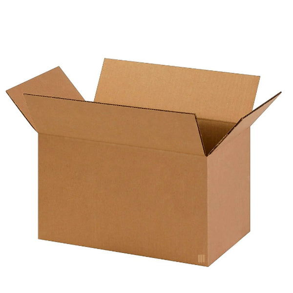 ReadyPrintShip Corrugated Shipping Box - 14" L x 8" W x 8" H - 32ECT - Light Duty - 25 Pack