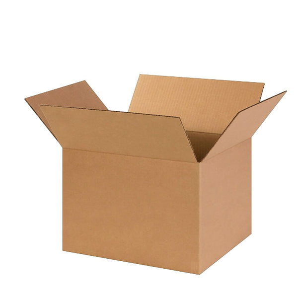 ReadyPrintShip Corrugated Shipping Box - 14" L x 12" W x 10" H - 32ECT - Light Duty - 25 Pack