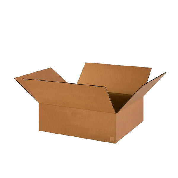 ReadyPrintShip Corrugated Shipping Box - 18" L x 16" W x 6" H - 32ECT - Light Duty - 25 Pack