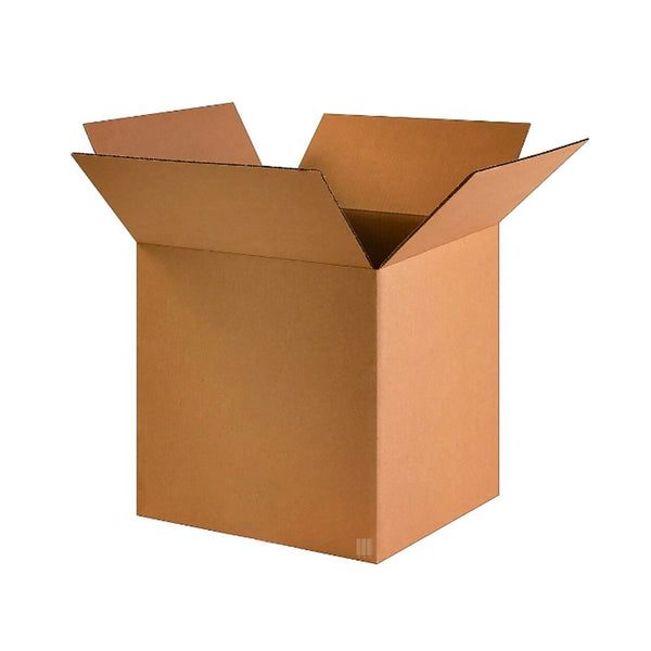 ReadyPrintShip Corrugated Shipping Box - KRAFT - 16" L x 16" W x 16" H - 32ECT - Light Duty - 25 Pack