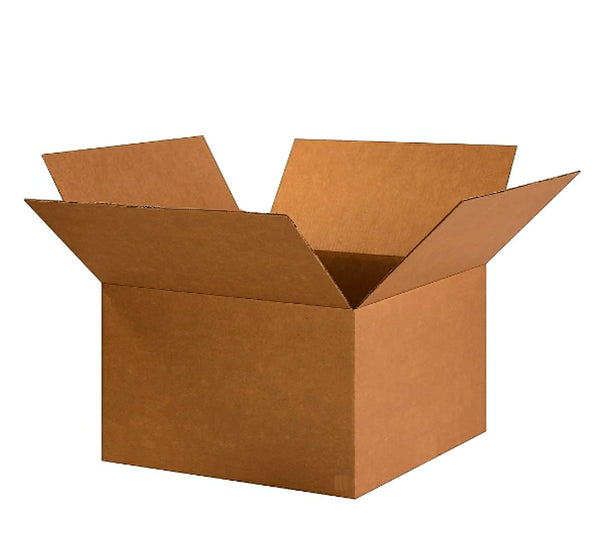 ReadyPrintShip Corrugated Shipping Box - KRAFT - 20" L x 20" W x 12" H - 32ECT - Light Duty - 15 Pack