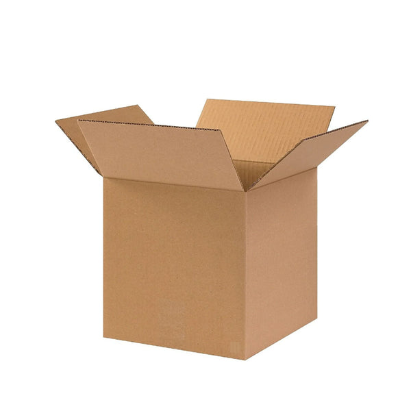 ReadyPrintShip Corrugated Boxes - 10" L x 10" W x 10" H - 25 Pack - 200lb Test Strength