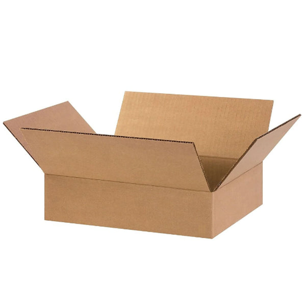 ReadyPrintShip Corrugated Boxes - 12" L x 9" W x 3" H - 25 Pack - 200lb Test Strength