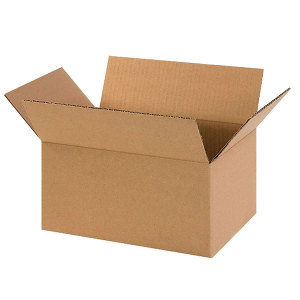 ReadyPrintShip Corrugated Boxes - 12" L x 8" W x 6" H - 25 Pack - 200lb Test Strength