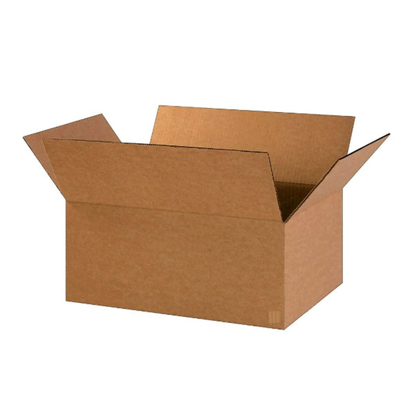 ReadyPrintShip Corrugated Boxes - 18" L x 12" W x 8" H - 25 Pack - 200lb Test Strength
