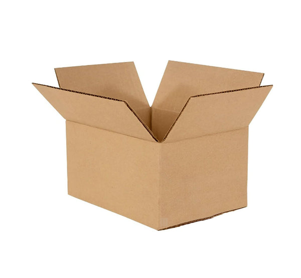 ReadyPrintShip Corrugated Shipping Box - KRAFT - 8" L x 6" W x 6" H - 32ECT - Light Duty  - 25 Pack