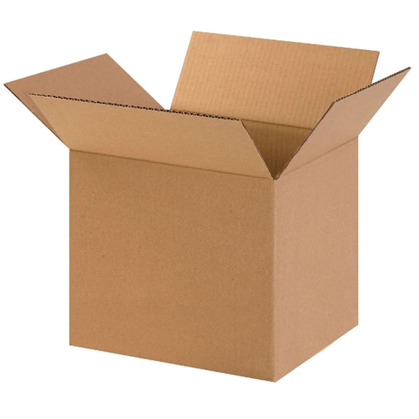 ReadyPrintShip Corrugated Boxes - 12" L x 10" W x 10" H - 25 Pack - 200lb Test Strength