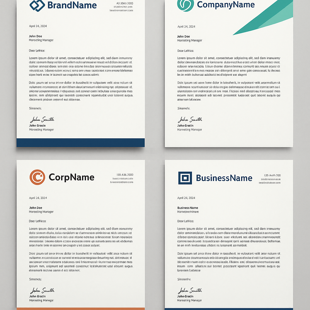 Premium Letterheads