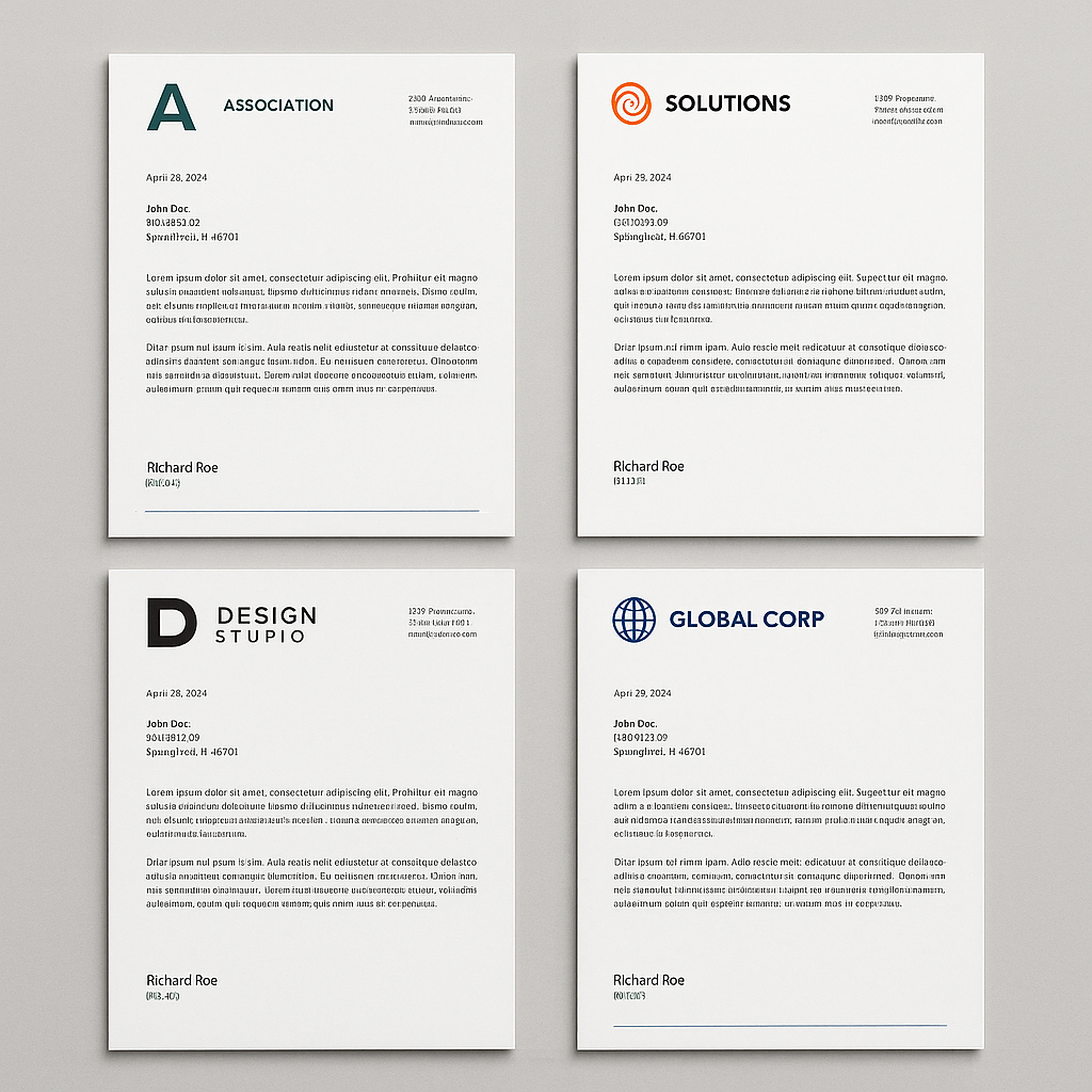 Premium Letterheads