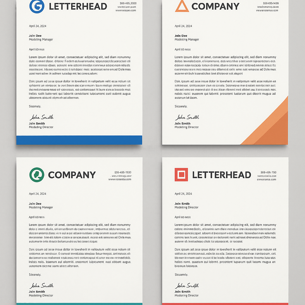 Premium Letterheads