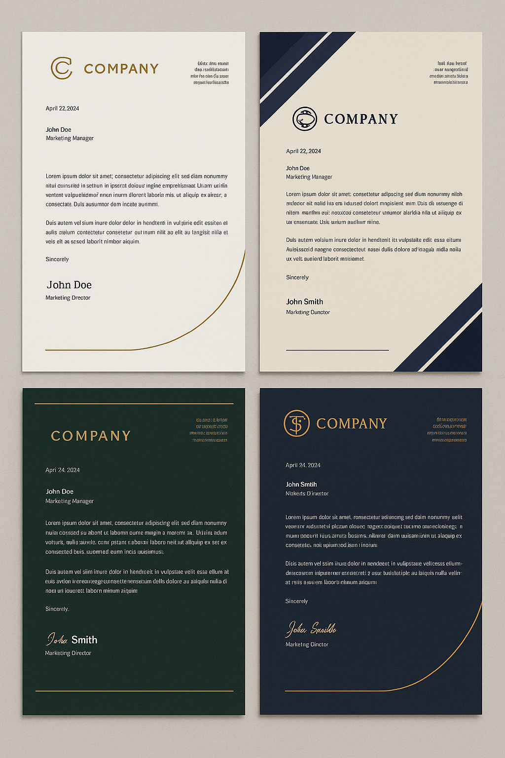 Premium Letterheads
