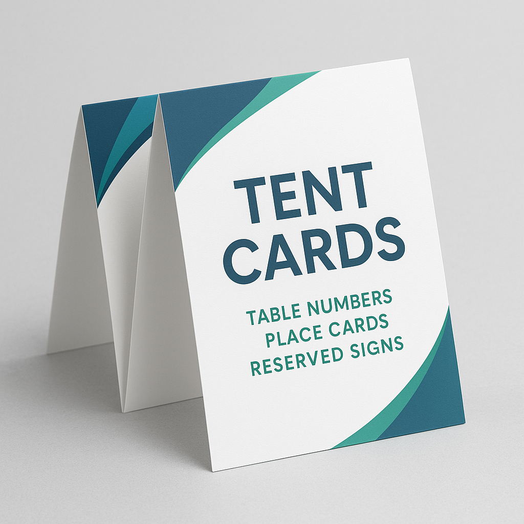 Custom Tent Cards