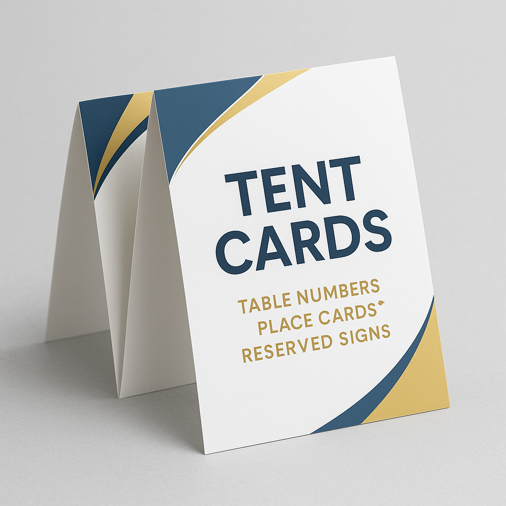 Custom Tent Cards