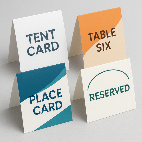 Custom Tent Cards